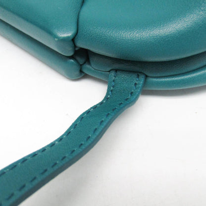 Bottega Veneta Point Shoulder Bag Leather, Green, Leather, Shoulder Bag