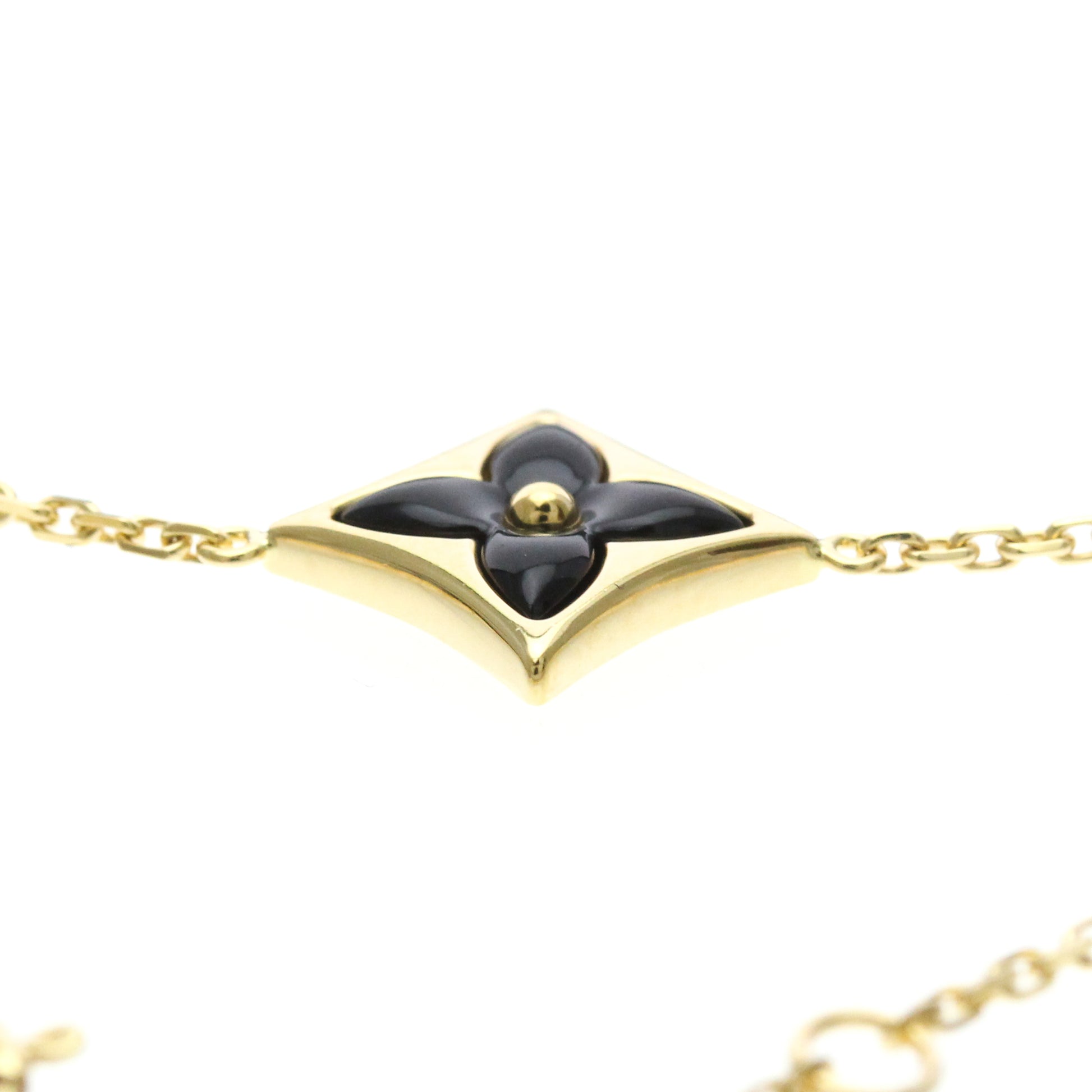 Louis Vuitton Star Blossom Bracelet 18K Rose Gold with Diamonds, Gold, Yellow Gold, Bracelet