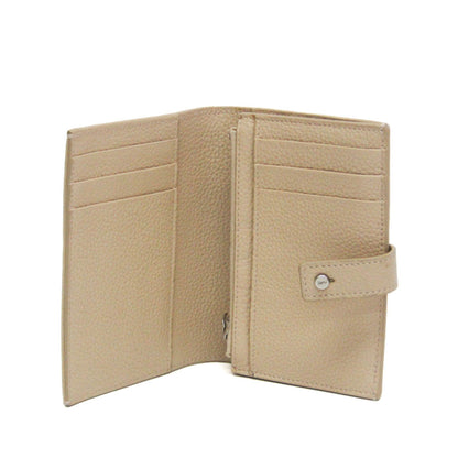 Saint Laurent Sac De Jour Souple Card Case Leather, Beige, Leather, Wallet