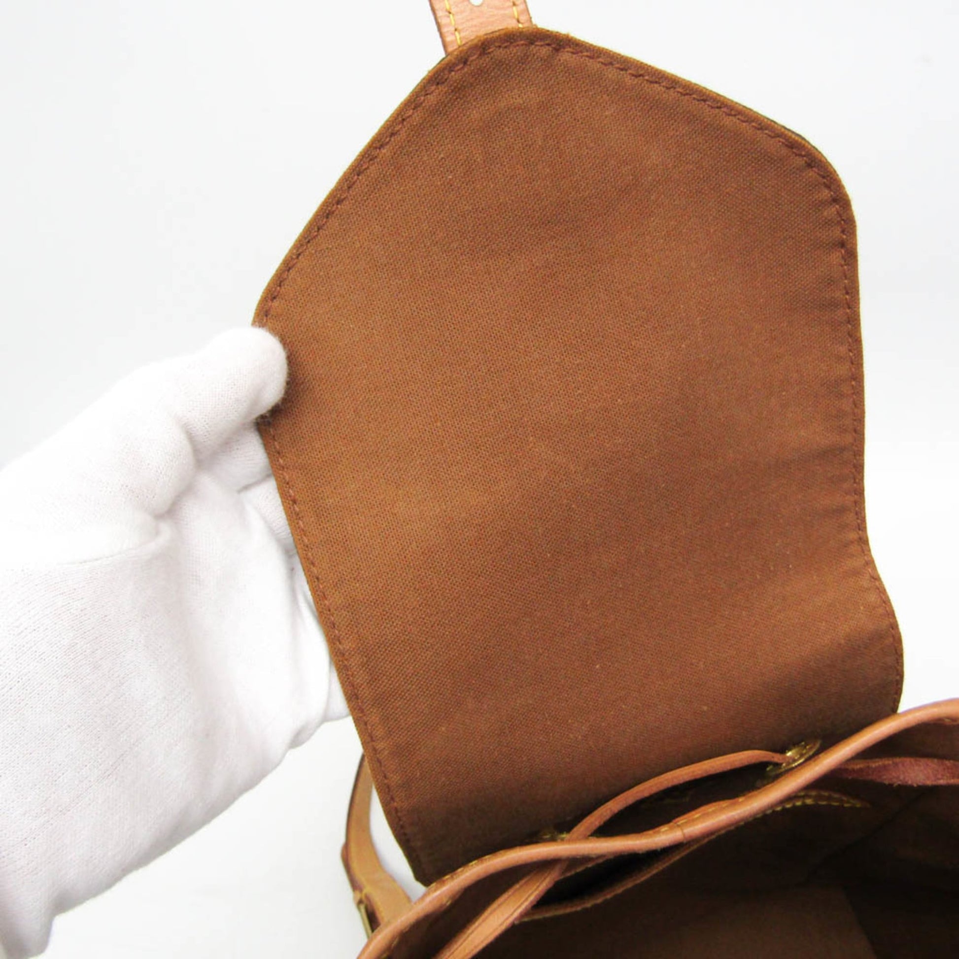 Louis Vuitton Vintage Montsouris Backpack Monogram Canvas, Brown, Canvas, Backpack