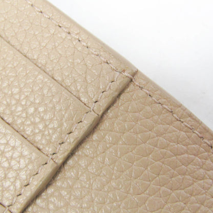 Saint Laurent Sac De Jour Souple Card Case Leather, Beige, Leather, Wallet