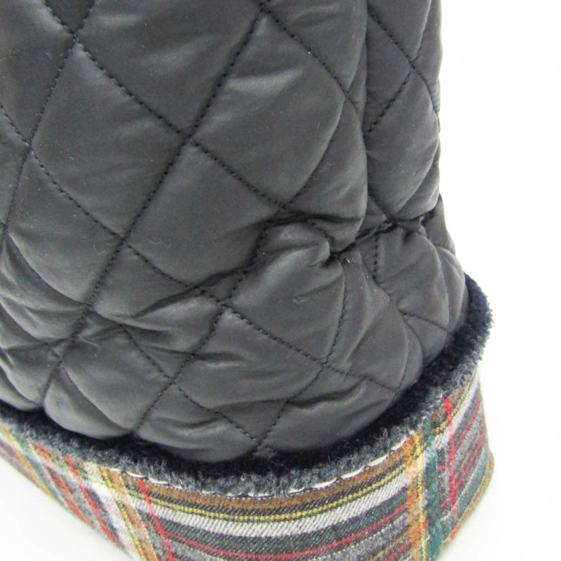 Chanel Paris-Edinburgh Tote Quilted Mixed Coated Canvas with Flannel, Multicolour, Tweed, Tote Bag