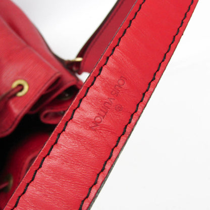 Louis Vuitton Noe Handbag Epi Leather, Red, Leather, Shoulder Bag