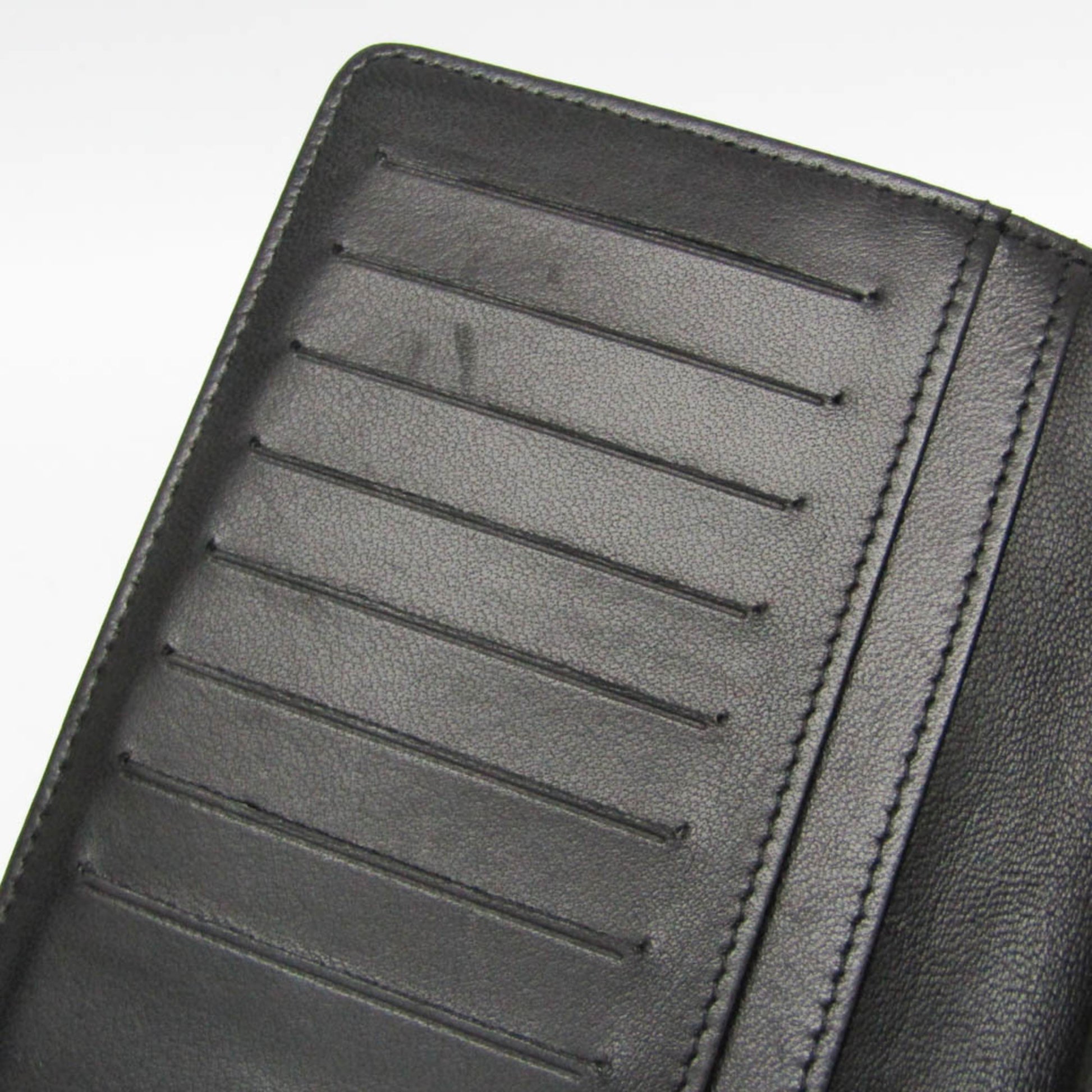 Chanel Lucky Symbols Yen Wallet Embossed Quilted Leather, Black, Leather, Wallet