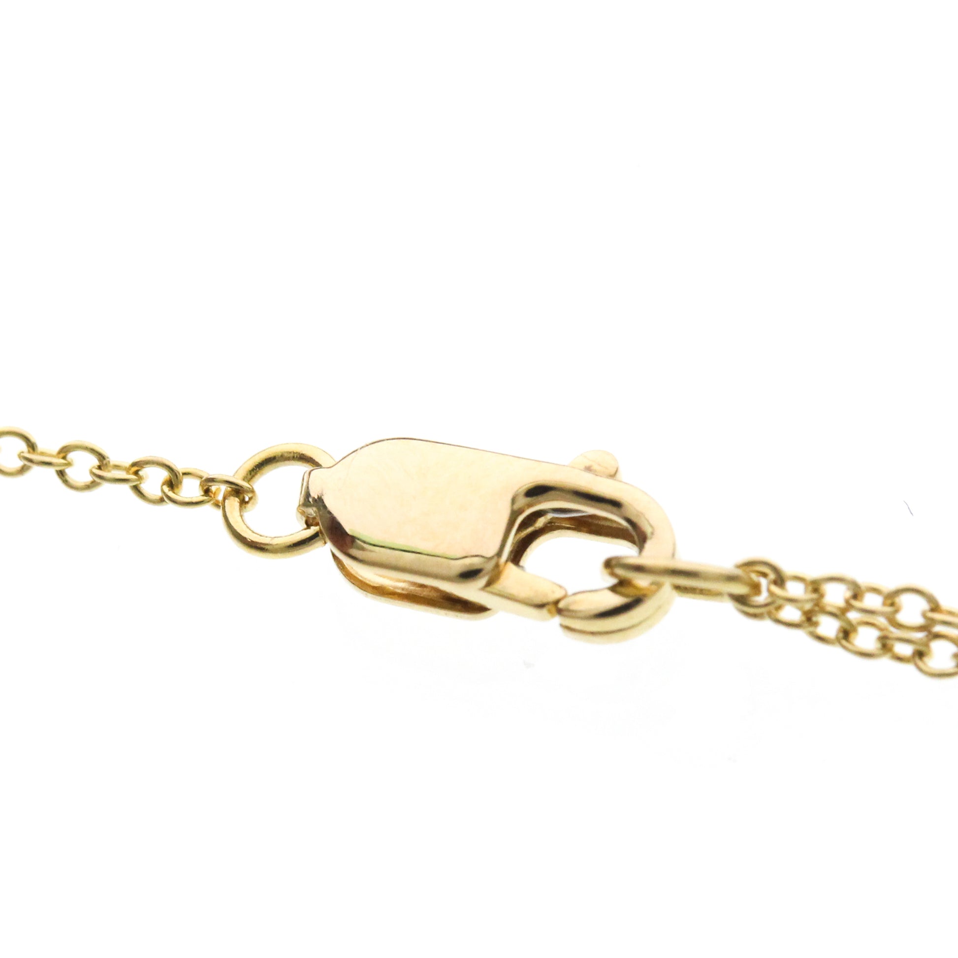 Tiffany & Co. Atlas X Closed Interlocking Pendant Necklace 18K Yellow Gold, Gold, Yellow Gold, Necklace