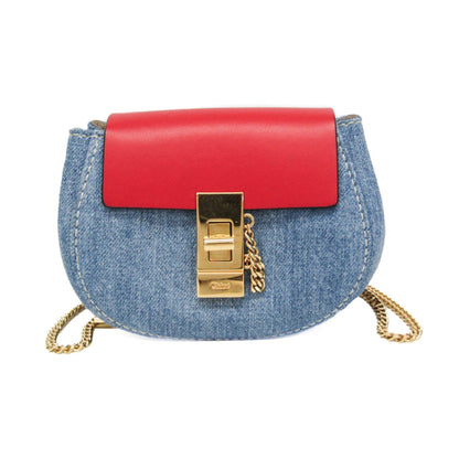 Chloe Drew Crossbody Backpack Leather, Multicolour, Leather, Backpack