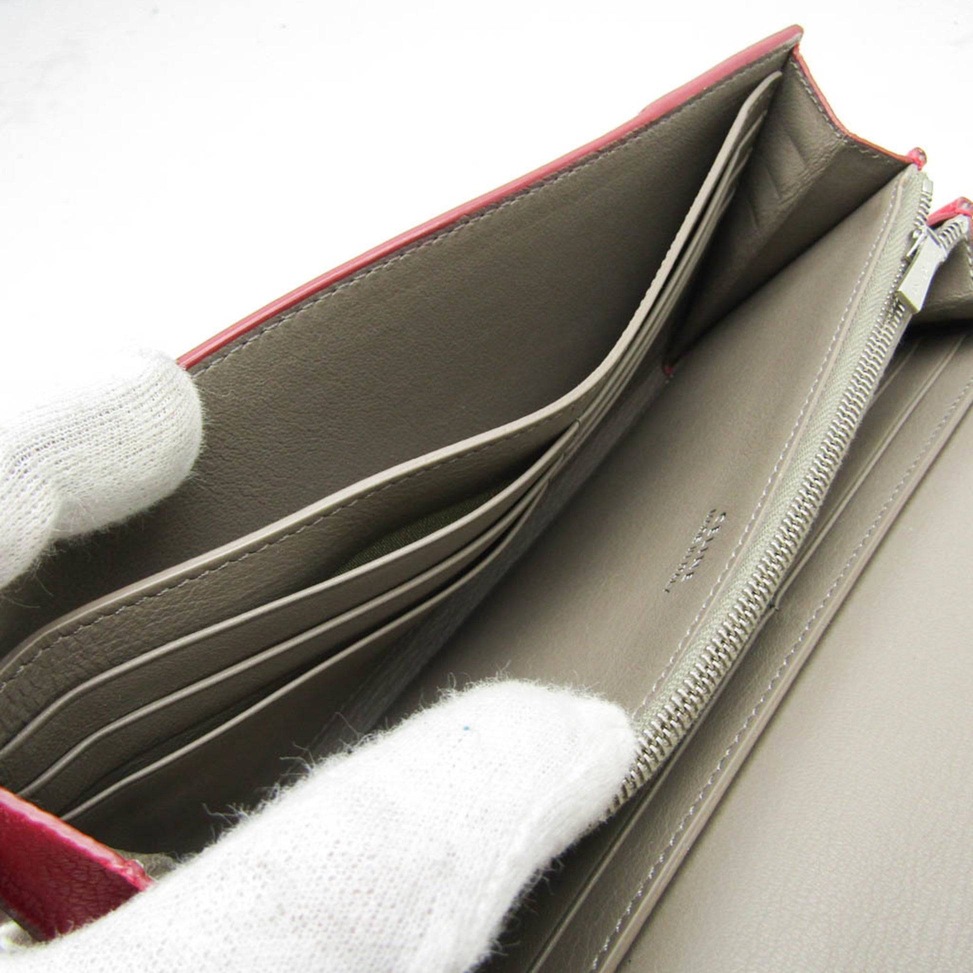 Celine Multifunction Flap Wallet Leather, Pink, Leather, Wallet