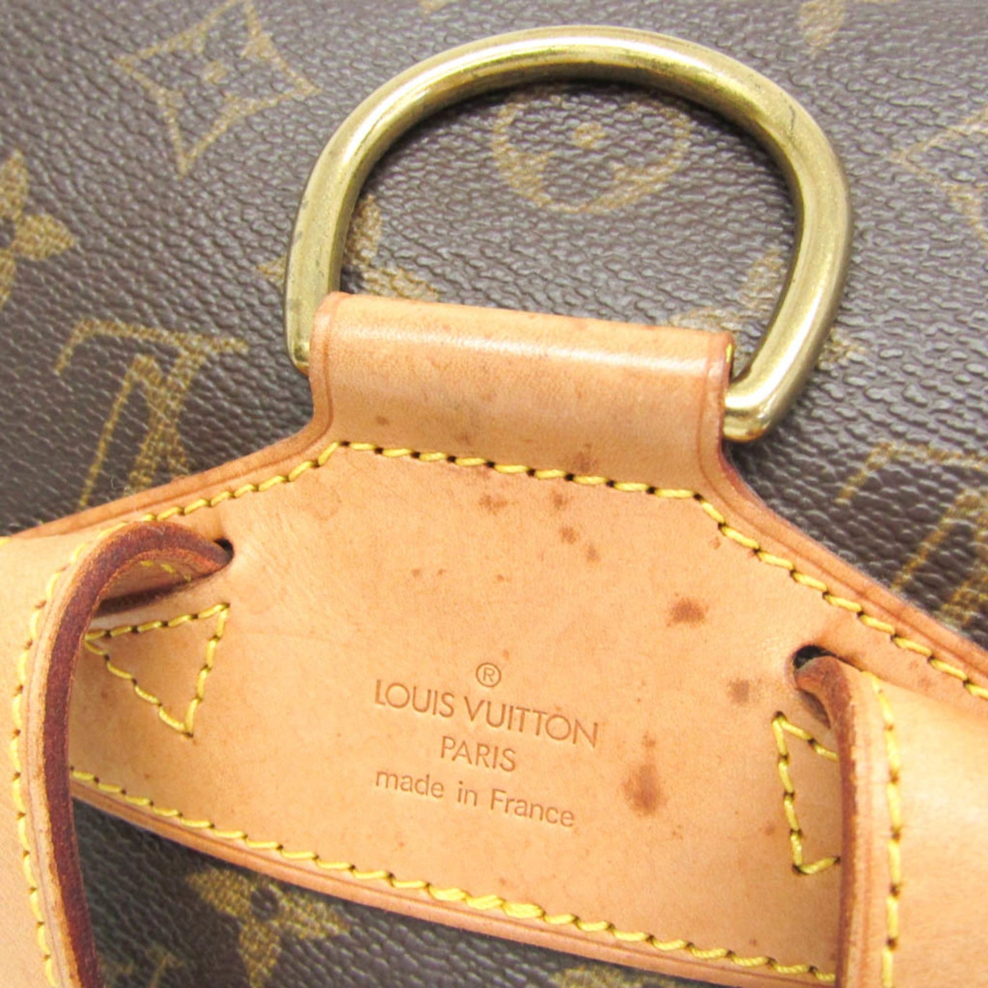 Louis Vuitton Vintage Montsouris Backpack Monogram Canvas, Brown, Canvas, Backpack
