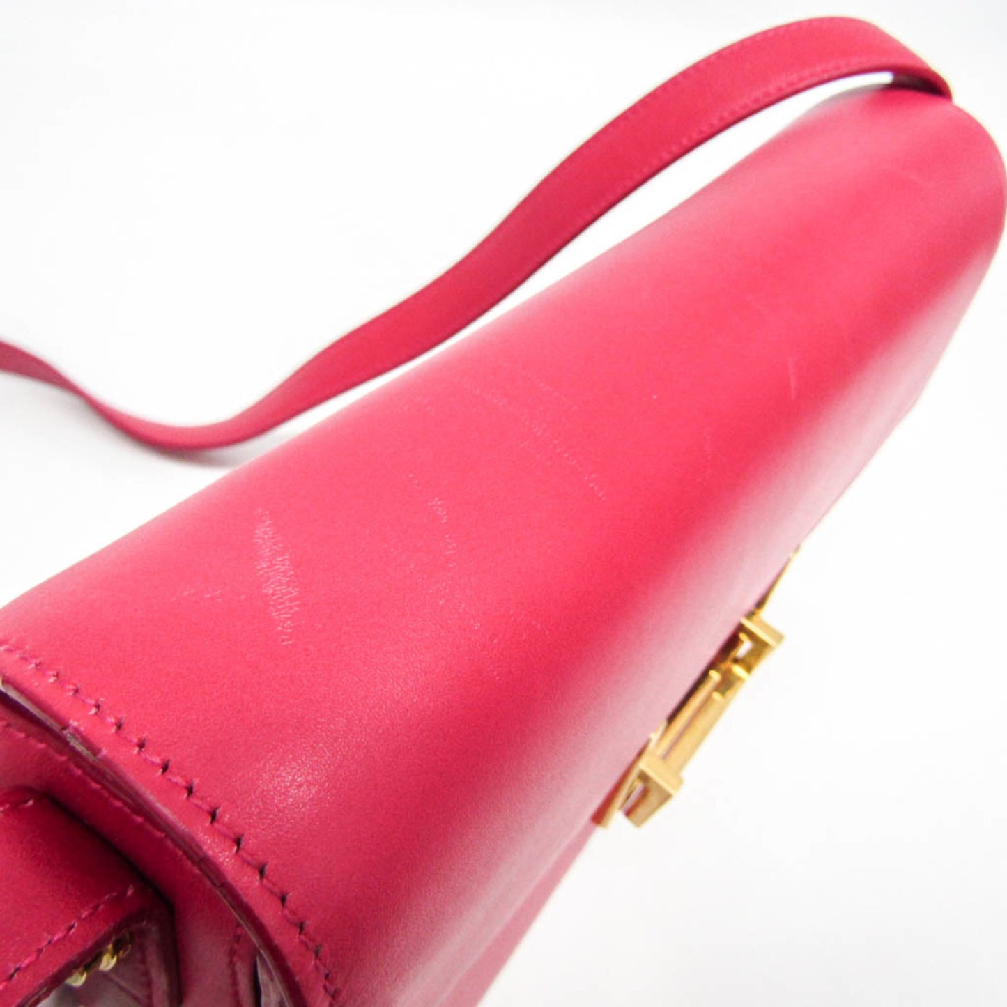 Saint Laurent Vintage Shoulder Bag Leather, Pink, Leather, Shoulder Bag