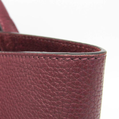 Celine Big Bag Smooth Leather, Burgundy, Leather, Handbag