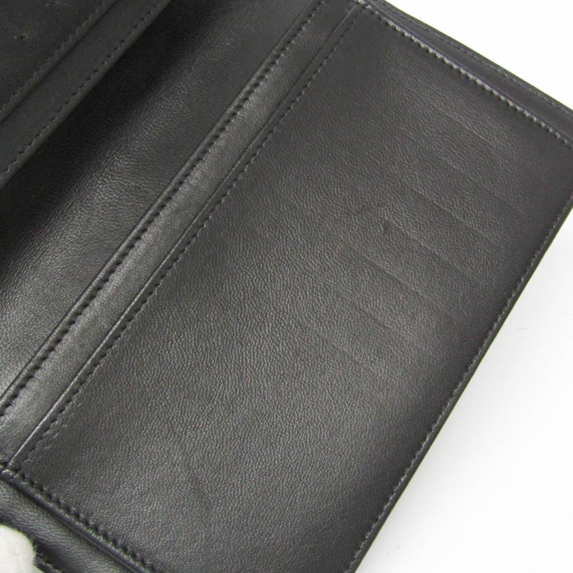 Chanel Lucky Symbols Yen Wallet Embossed Quilted Leather, Black, Leather, Wallet