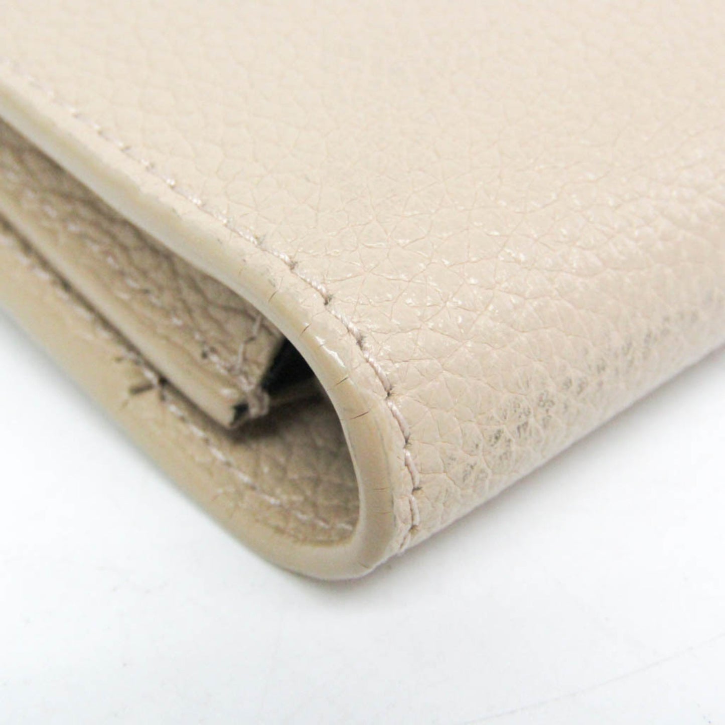 Saint Laurent Sac De Jour Souple Card Case Leather, Beige, Leather, Wallet