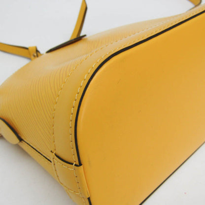 Louis Vuitton Alma Chain Handbag Epi Leather, Yellow, Leather, Shoulder Bag