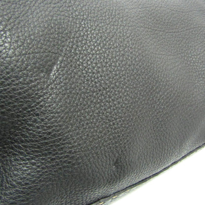Fendi Selleria Messenger Bag Leather, Black, Leather, Shoulder Bag