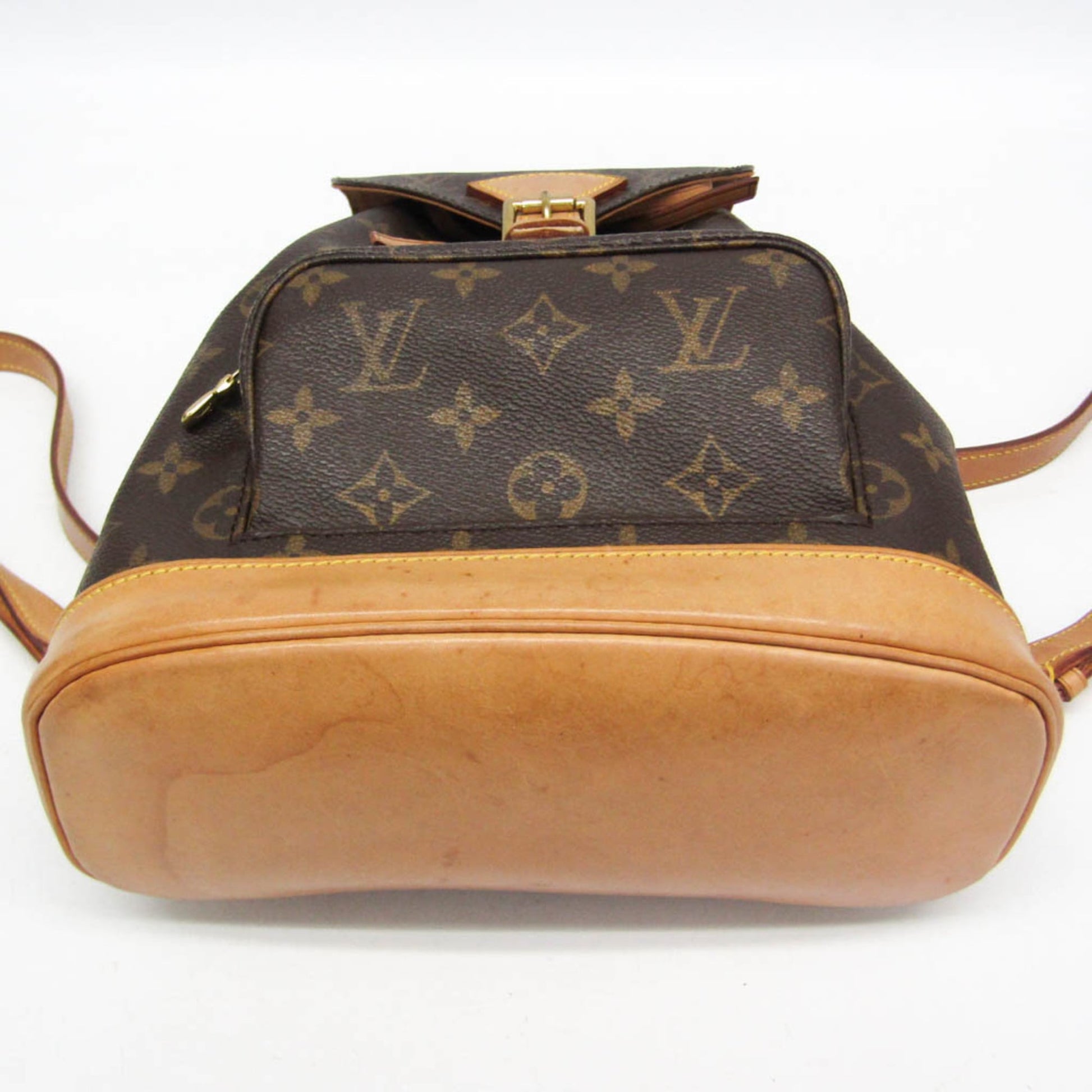 Louis Vuitton Vintage Montsouris Backpack Monogram Canvas, Brown, Canvas, Backpack