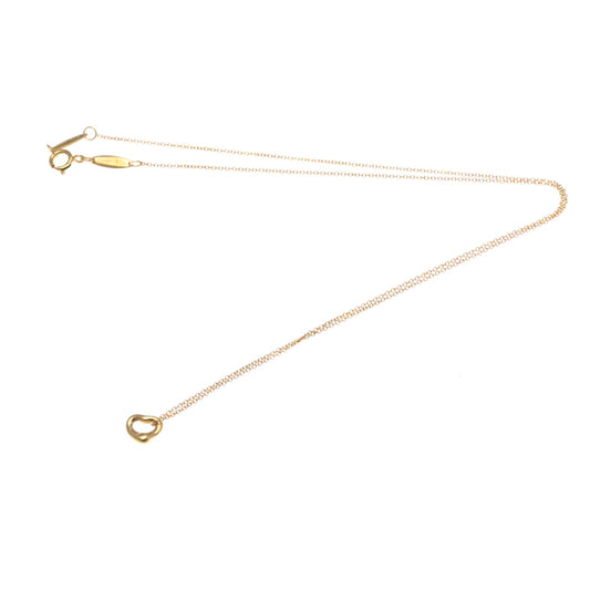 Tiffany & Co. Elsa Peretti Open Heart Pendant Necklace 18K Rose Gold, Gold, Pink Gold, Necklace
