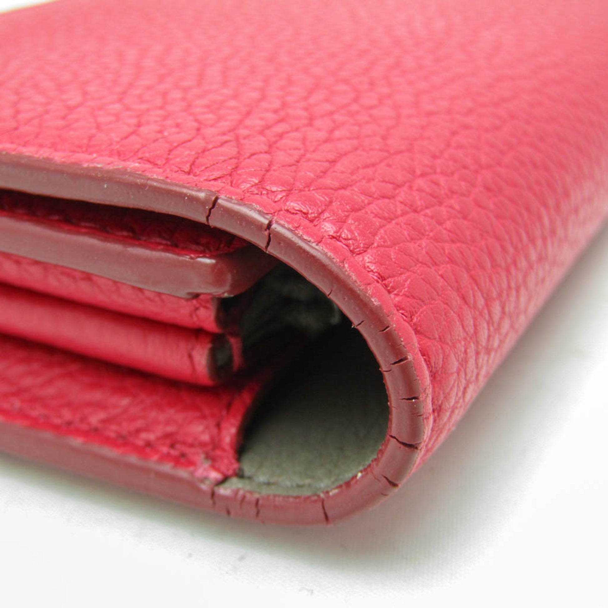 Celine Multifunction Flap Wallet Leather, Pink, Leather, Wallet