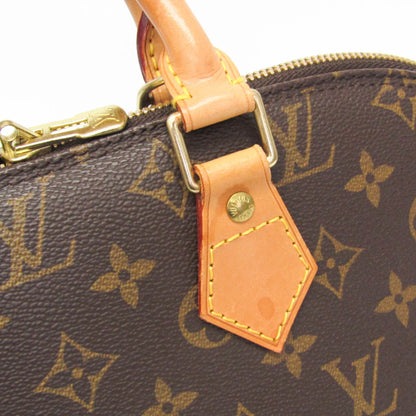 Louis Vuitton Alma Handbag Monogram Canvas, Brown, Canvas, Handbag