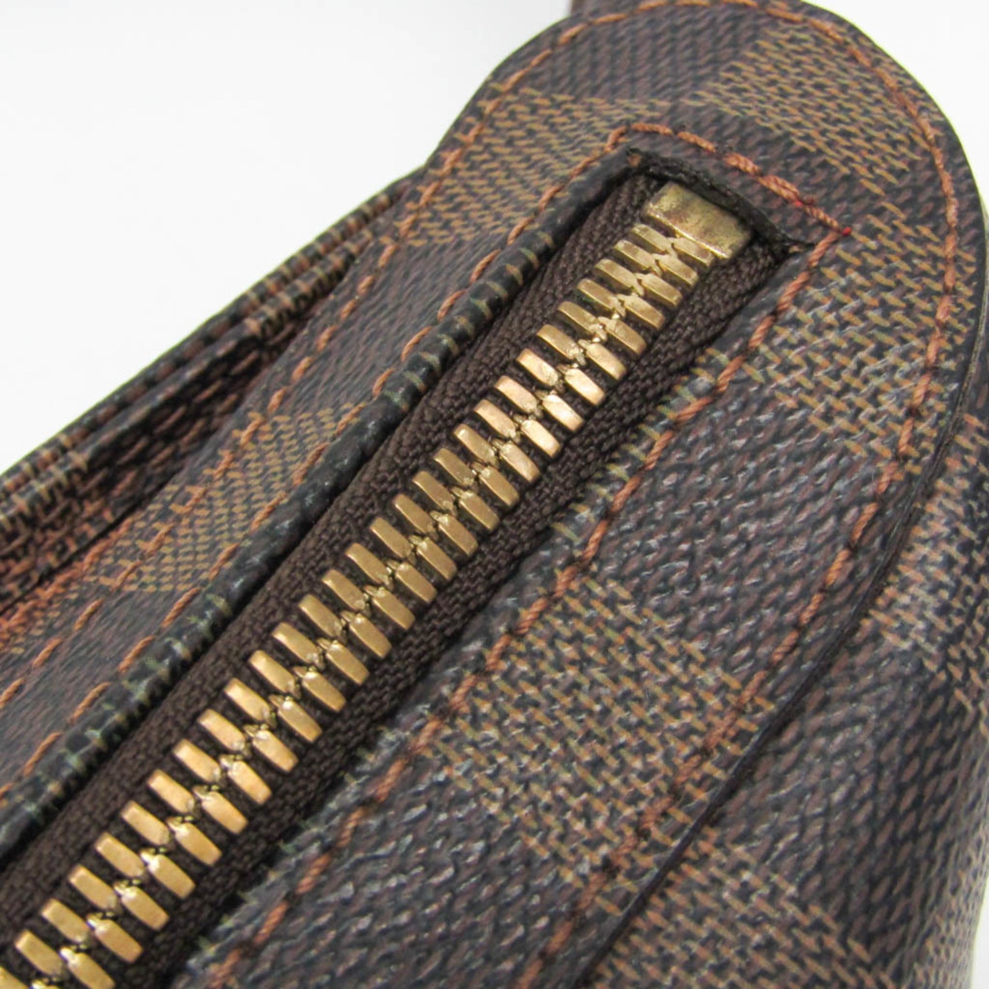 Louis Vuitton Geronimos Waist Bag Damier, Brown, Canvas, Clutch