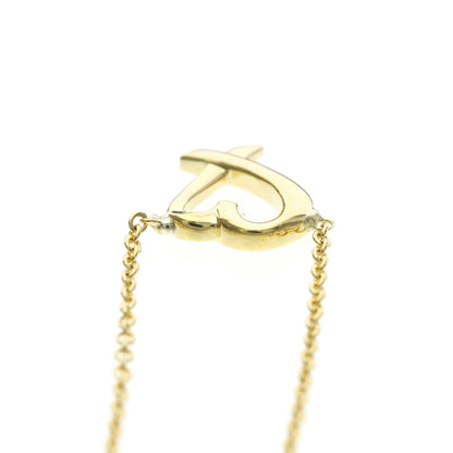 Tiffany & Co. Paloma Picasso Loving Heart Ring 18K Yellow Gold, Gold, Yellow Gold, Necklace