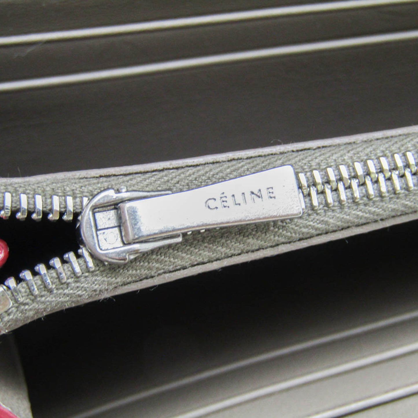 Celine Multifunction Flap Wallet Leather, Pink, Leather, Wallet