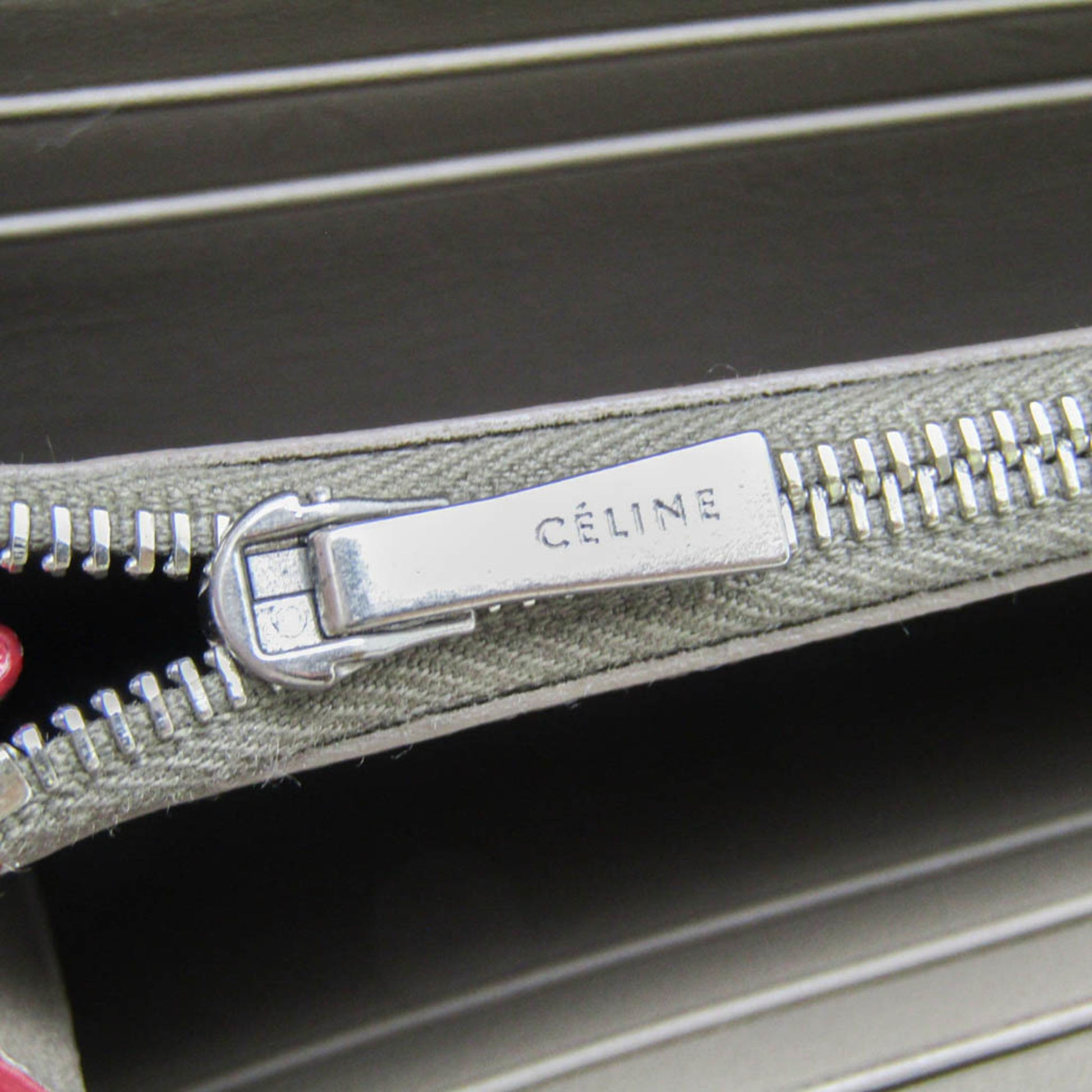 Celine Multifunction Flap Wallet Leather, Pink, Leather, Wallet