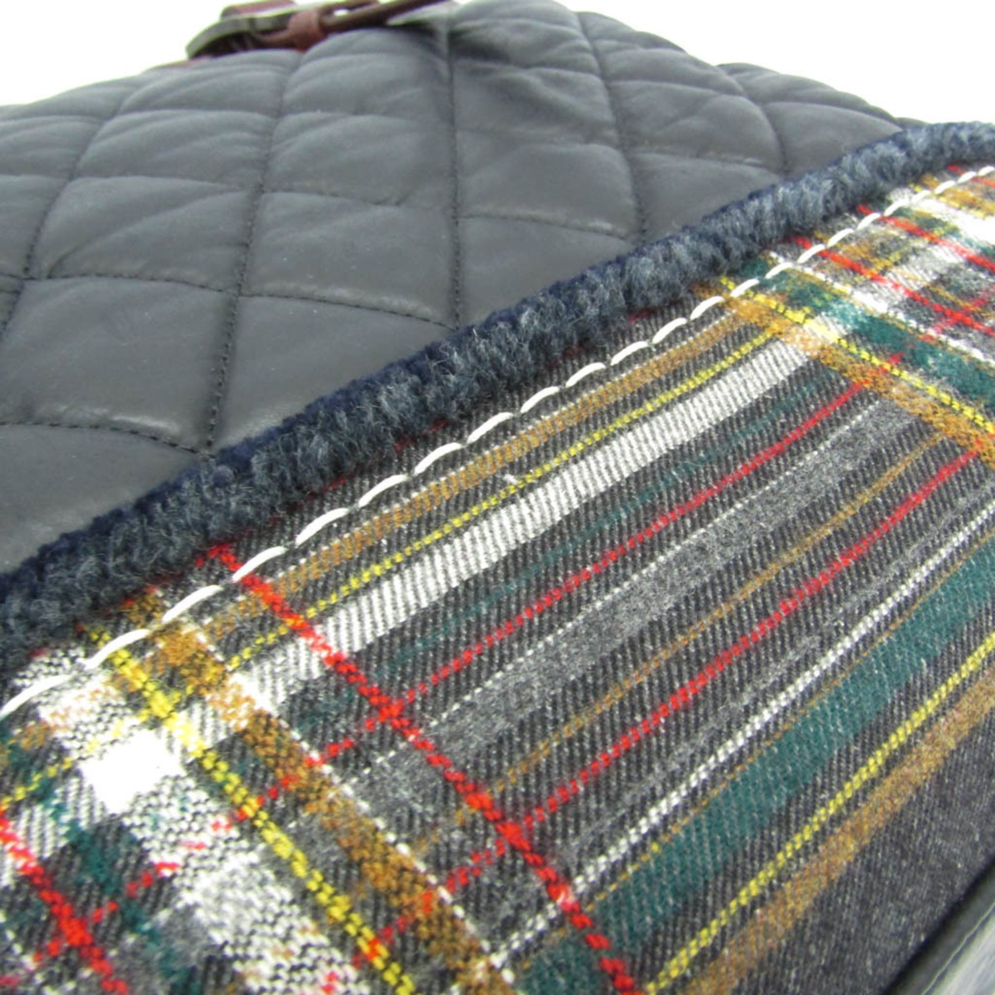 Chanel Paris-Edinburgh Tote Quilted Mixed Coated Canvas with Flannel, Multicolour, Tweed, Tote Bag