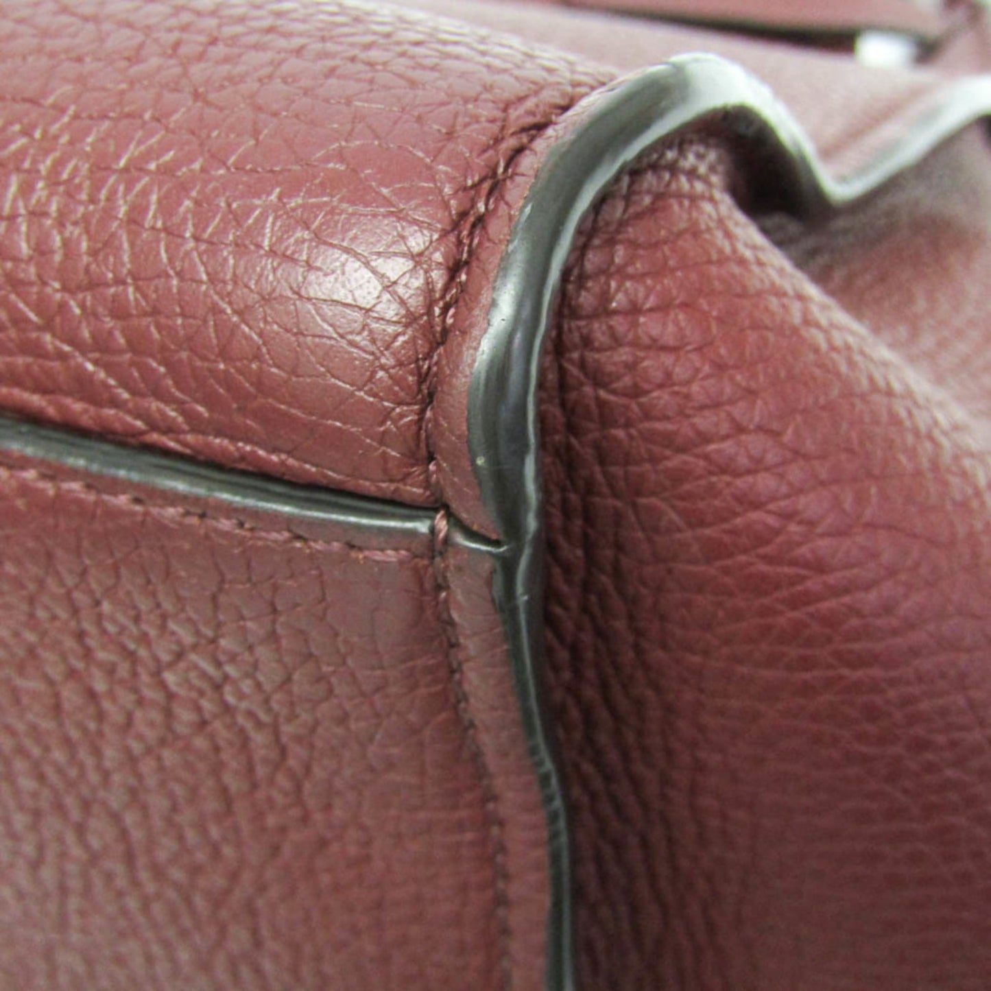 Celine Big Bag Smooth Leather, Burgundy, Leather, Handbag