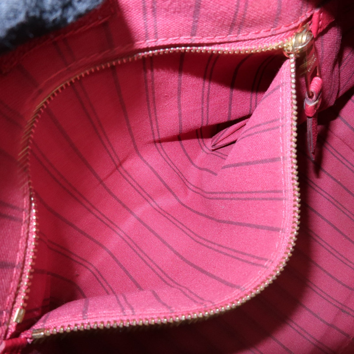 Louis Vuitton Speedy Bandouliere Monogram Empreinte Leather, Red, Leather, Handbag