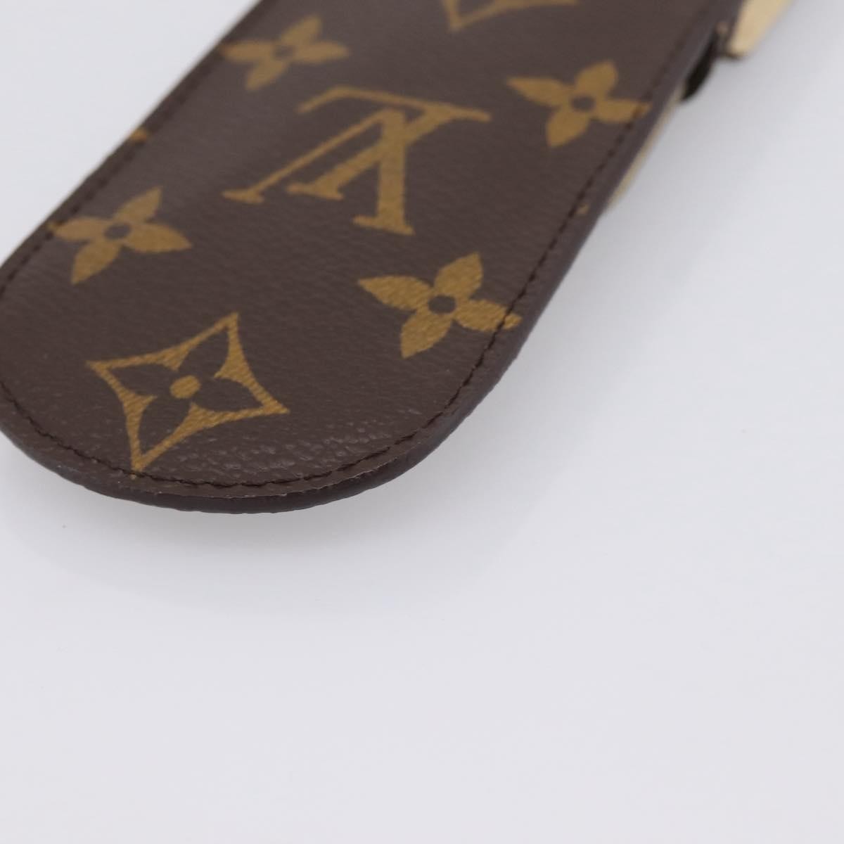 Louis Vuitton Etui à stylo Canvas, Brown, Canvas, Clutch