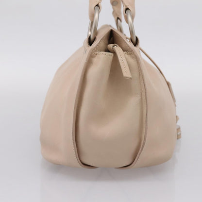 Celine Bittersweet Leather, Beige, Leather, Handbag