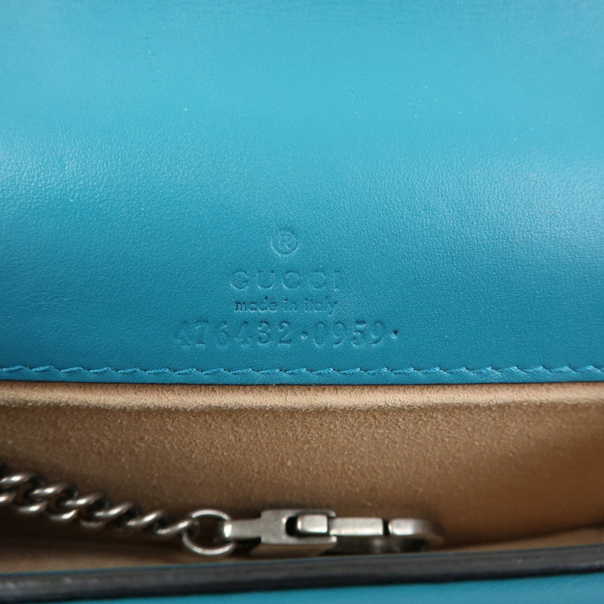 Gucci Dionysus Velvet, Green, Velvet, Handbag