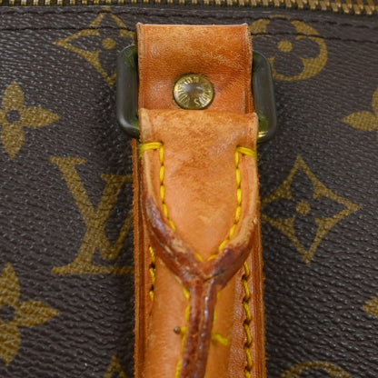 Louis Vuitton Keepall Monogram Canvas, Brown, Canvas, Travel Bag
