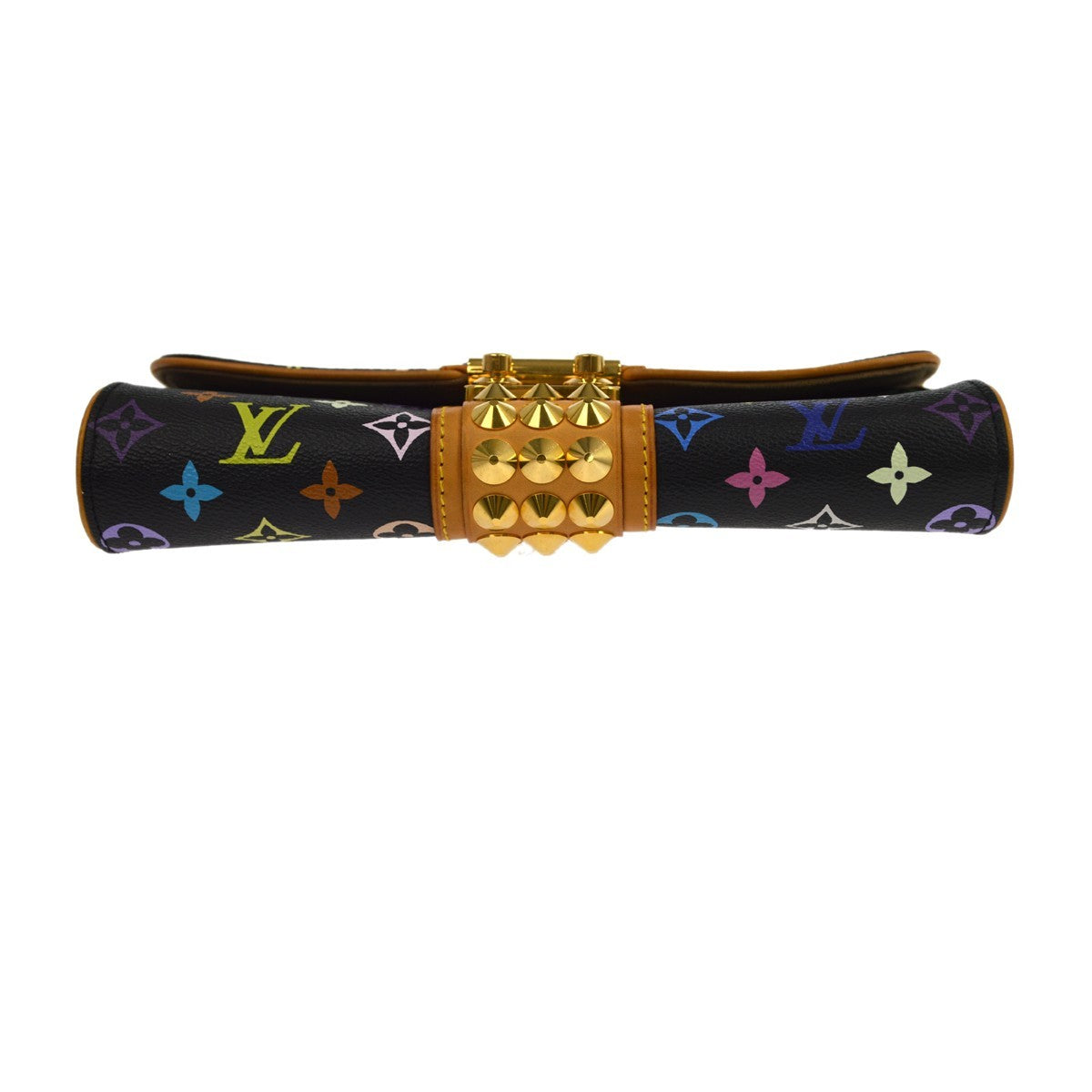 Louis Vuitton Courtney Clutch Monogram Multicolor, Multicolour, Canvas, Clutch