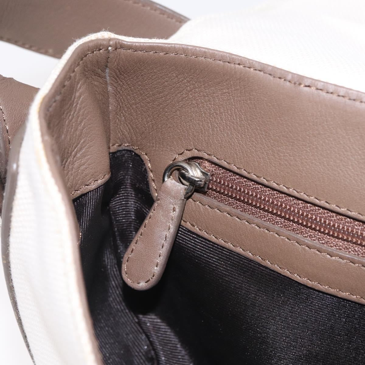 Loewe Shoulder bag Canvas, White, Canvas, Shoulder Bag