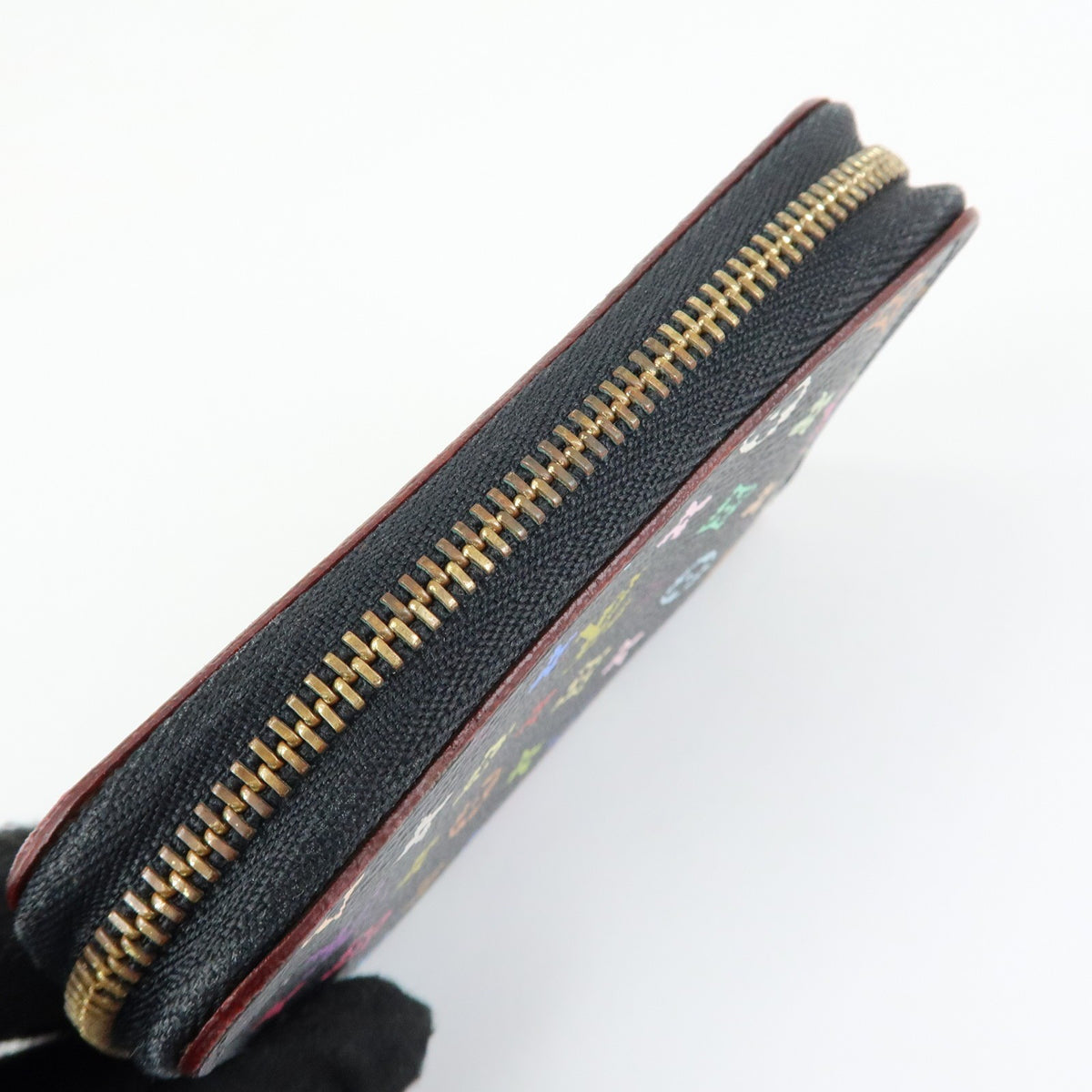 Louis Vuitton Zippy Coin Purse Monogram Multicolor, Black, Canvas, Wallet