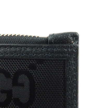 Gucci Off The Grid Zip GG Econyl, Black, Nylon, Clutch