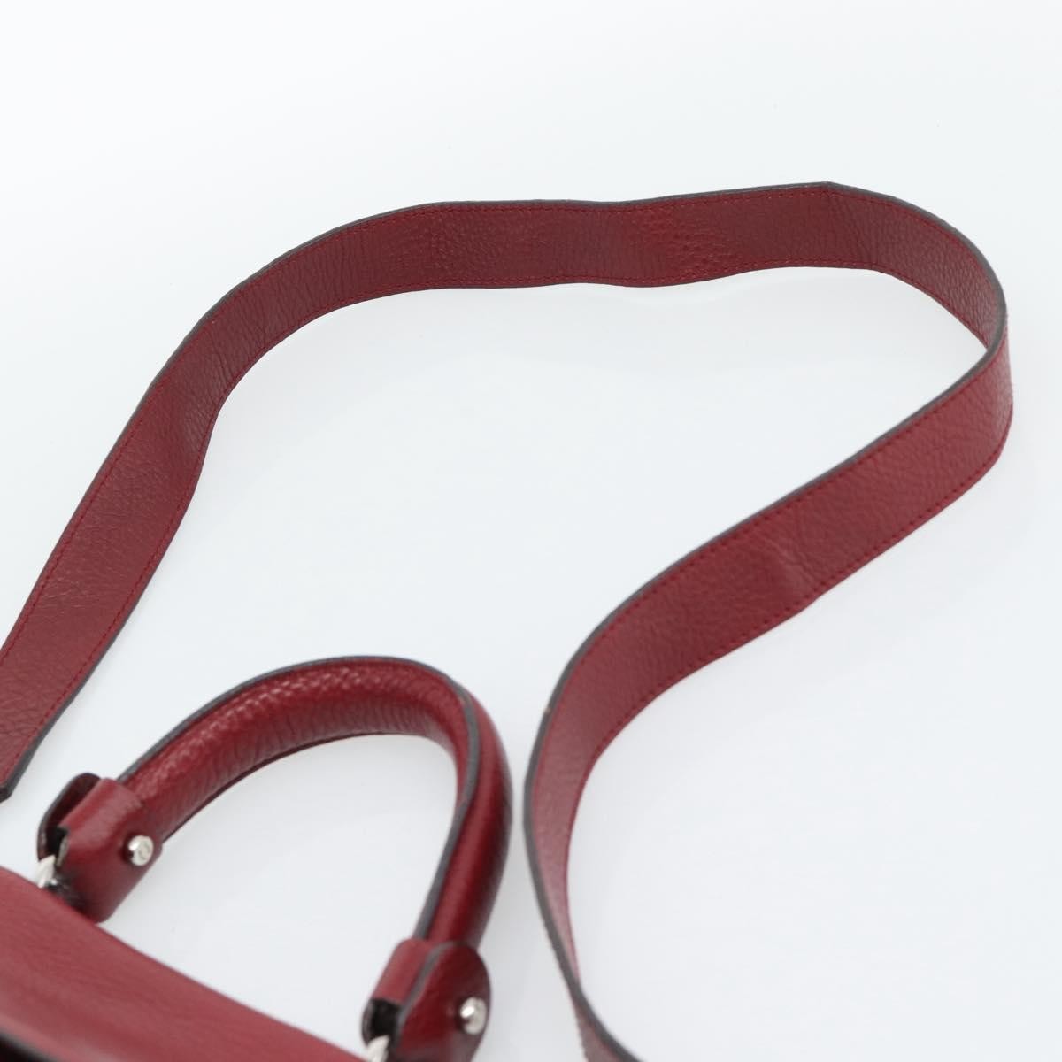 Salvatore Ferragamo Sofia Satchel Leather, Red, Leather, Handbag