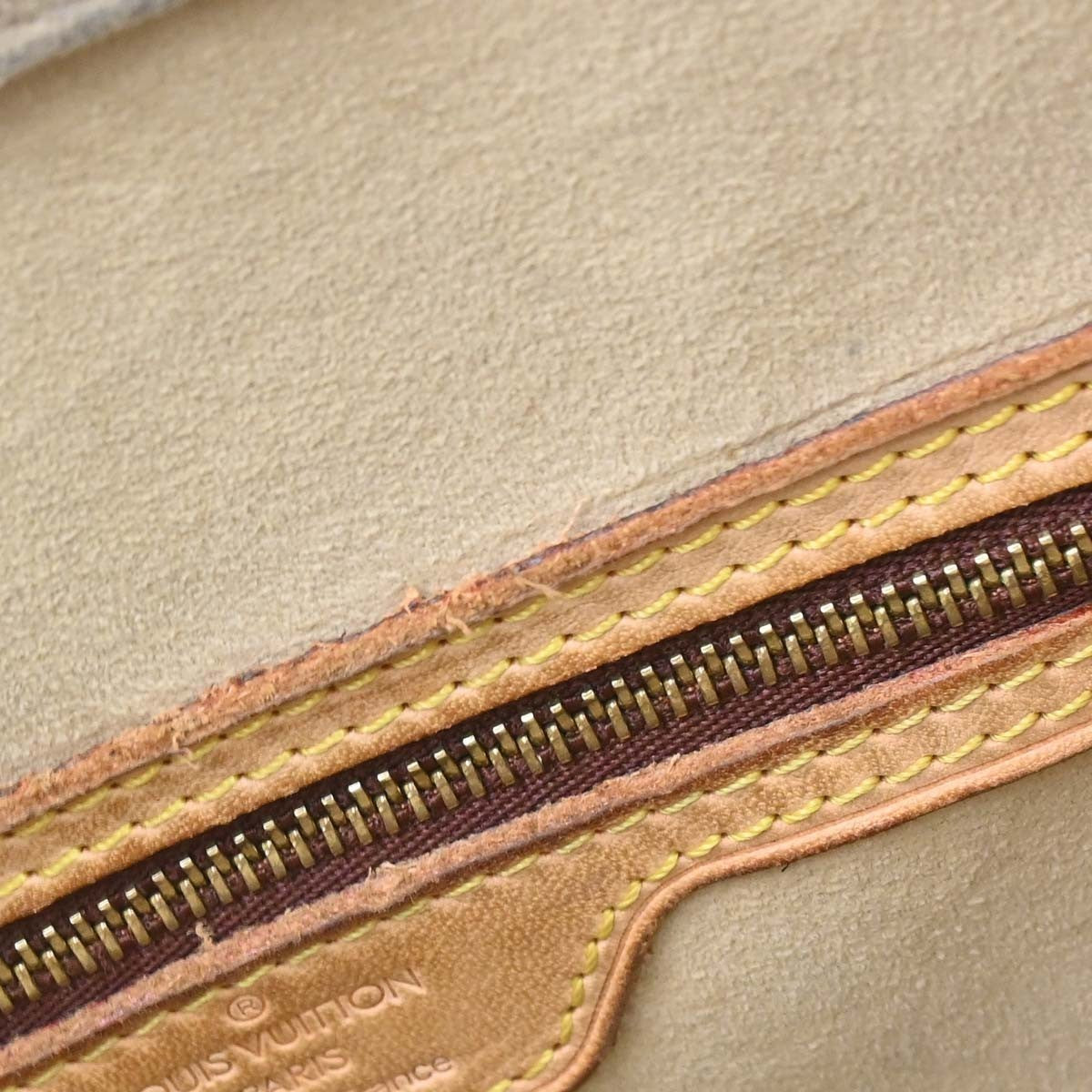 Louis Vuitton Looping Monogram Canvas, Brown, Canvas, Handbag