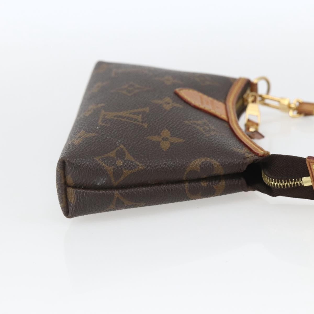 Louis Vuitton Delightful Pochette Monogram Canvas, Brown, Canvas, Clutch