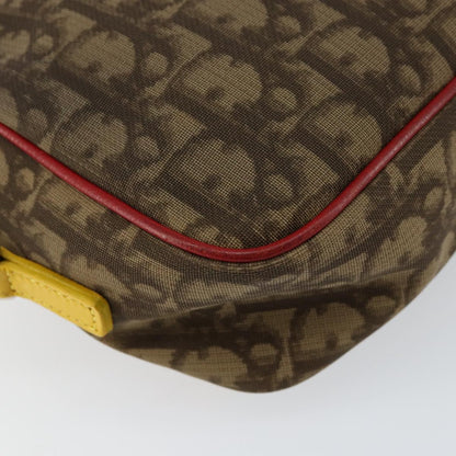 Christian Dior Vintage Rasta Crossbody Bag Diorissimo Canvas, BEIGE, CANVAS, Shoulder bag