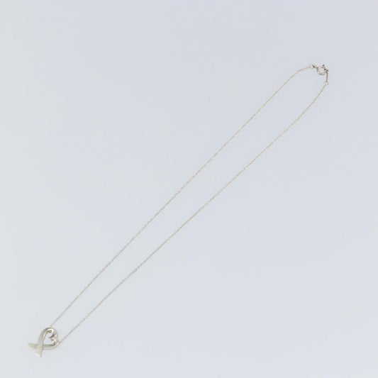 Tiffany & Co. Paloma Picasso Loving Heart Pendant Silver 925, Silver, Silver, Necklace
