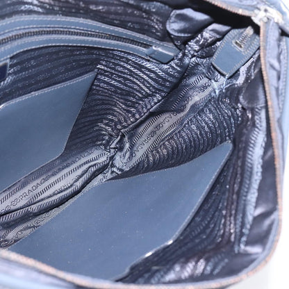 Prada Shoulder Tessuto, Navy, Nylon, Shoulder Bag