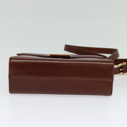 Salvatore Ferragamo Vintage Leather, Brown, Leather, Shoulder Bag