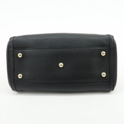 Gucci Soho Leather, Black, Leather, Shoulder Bag
