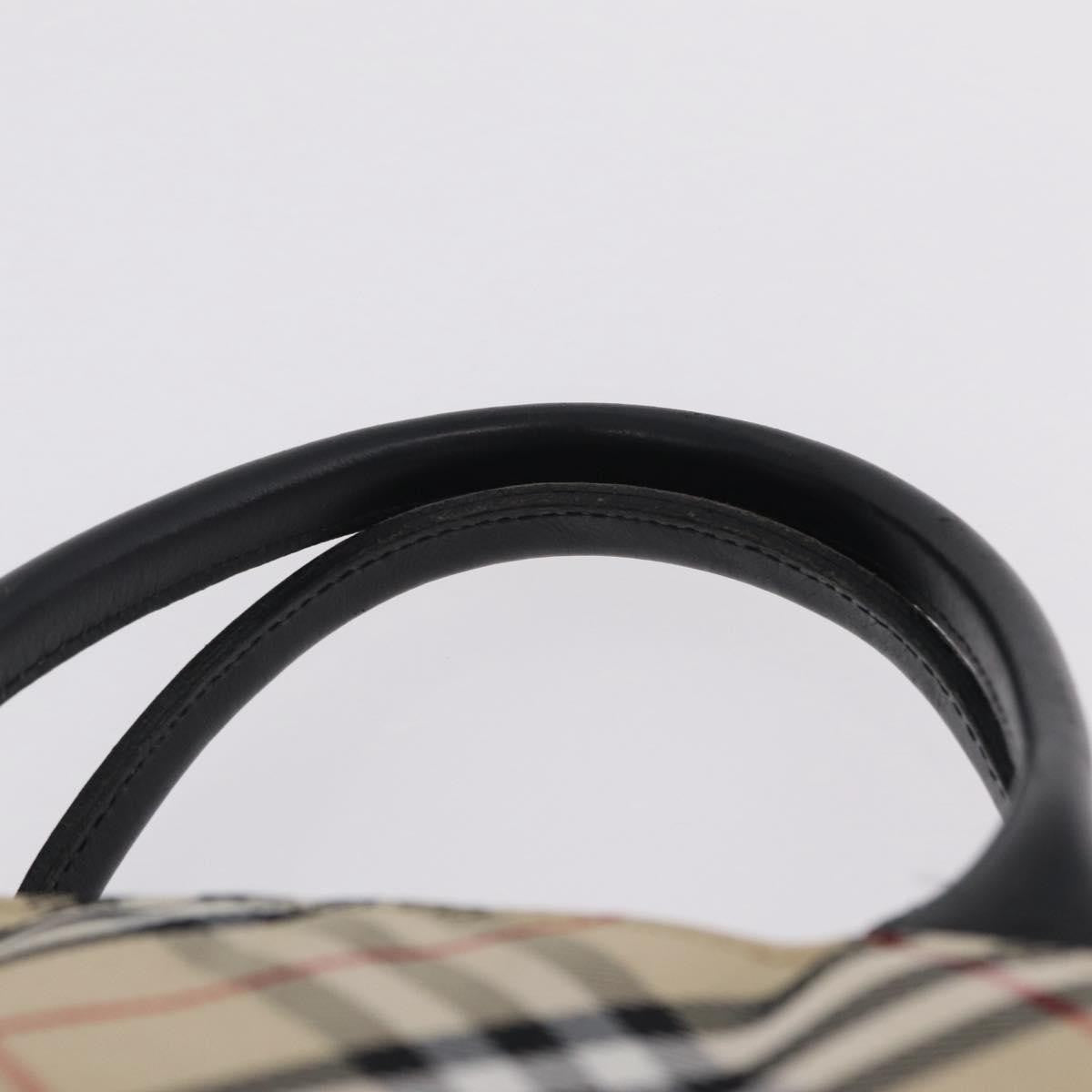 Burberry Nova Check Nylon, Beige, Nylon, Handbag