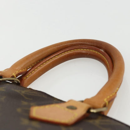 Louis Vuitton Alma Handbag Monogram Canvas, BROWN, CANVAS, Handbag