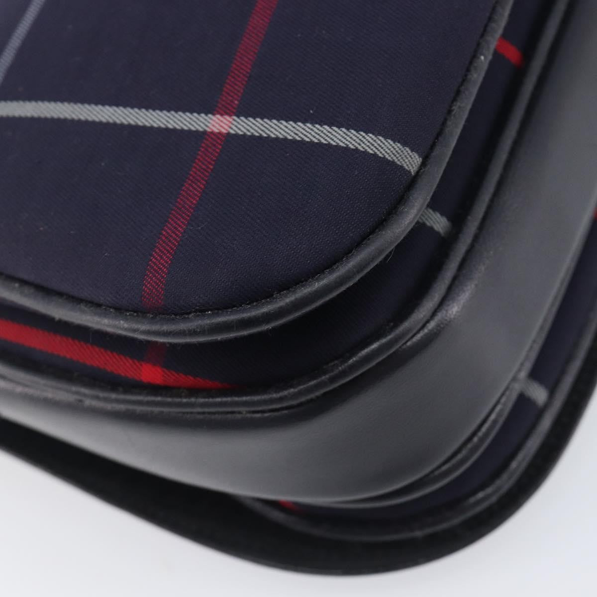 Burberry Nova Check Shoulder Bag Canvas, Navy, Canvas, Shoulder Bag
