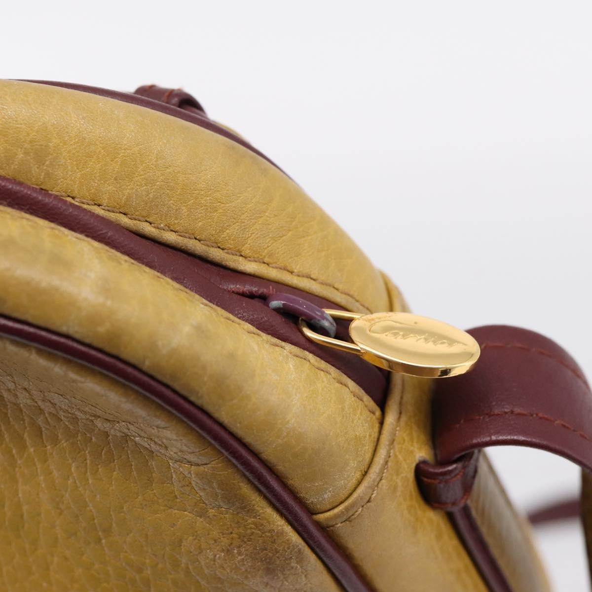 Cartier Tasseled Must de Cartier Leather, Beige, Leather, Shoulder Bag