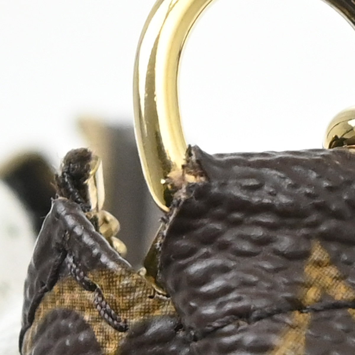 Louis Vuitton Mini pochette accessoires Canvas, Brown, Canvas, Clutch
